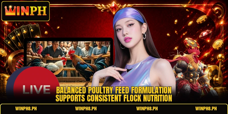 Balanced poultry feed formulation supports consistent flock nutrition Balanced poultry feed formulation supports consistent flock nutrition