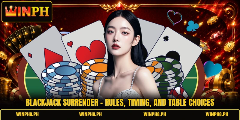 Blackjack Surrender - Rules, Timing, And Table Choices