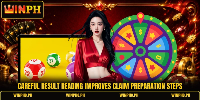 Careful result reading improves claim preparation steps Careful result reading improves claim preparation steps