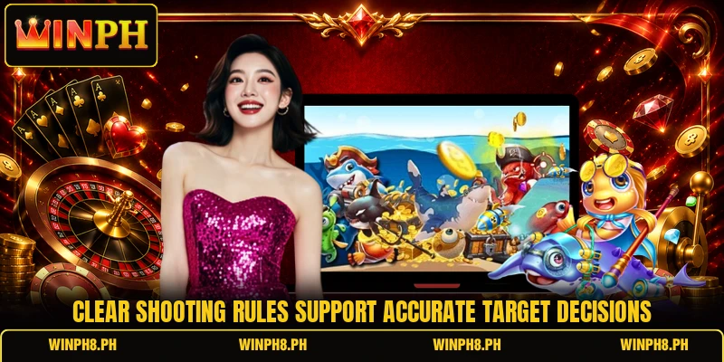Clear shooting rules support accurate target decisions Clear shooting rules support accurate target decisions