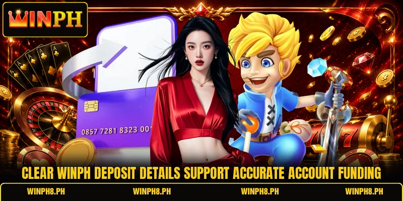 Clear WINPH deposit details support accurate account funding Clear WINPH deposit details support accurate account funding