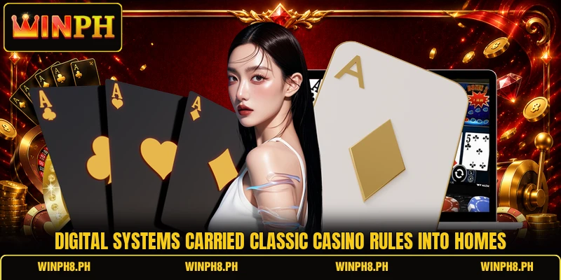 Digital systems carried classic casino rules into homes Digital systems carried classic casino rules into homes
