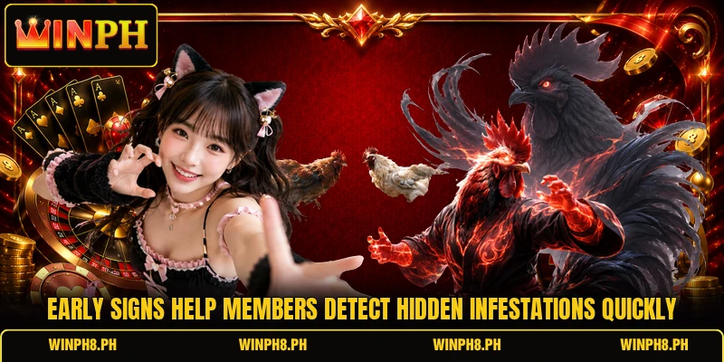 Early signs help members detect hidden infestations quickly