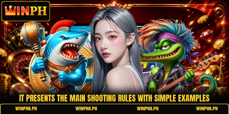 It presents the main shooting rules with simple examples It presents the main shooting rules with simple examples