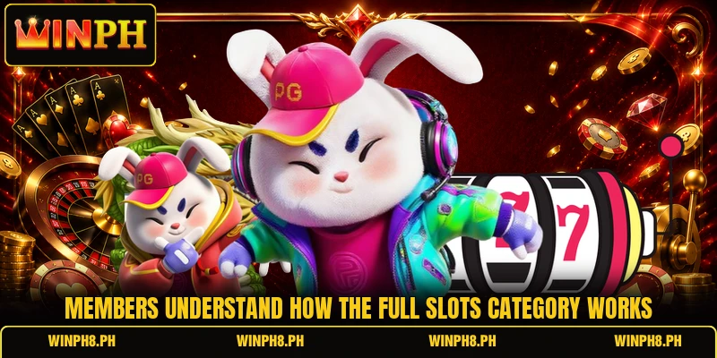 Members understand how the full slots category works Members understand how the full slots category works