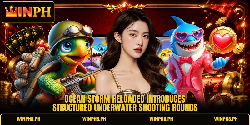 Ocean Storm Reloaded introduces structured underwater shooting rounds Ocean Storm Reloaded introduces structured underwater shooting rounds