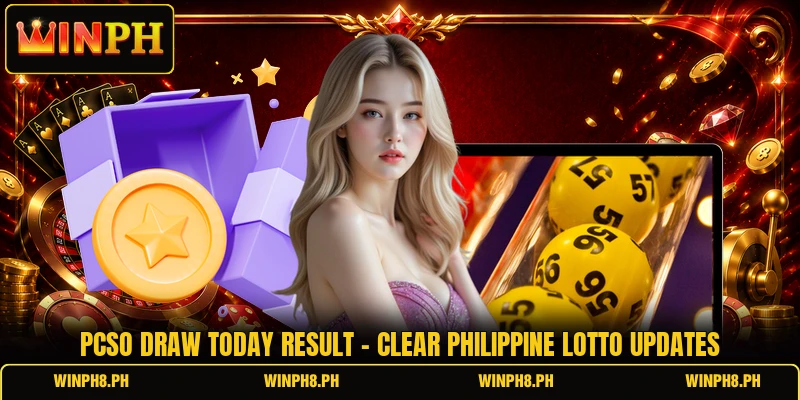 Pcso Draw Today Result - Clear Philippine Lotto Updates