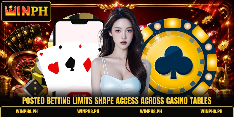 Posted betting limits shape access across casino tables Posted betting limits shape access across casino tables