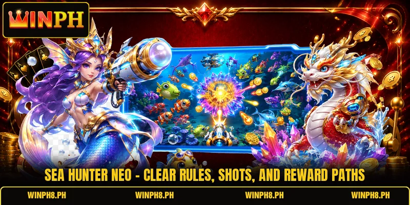 Sea Hunter Neo - Clear Rules, Shots, And Reward Paths