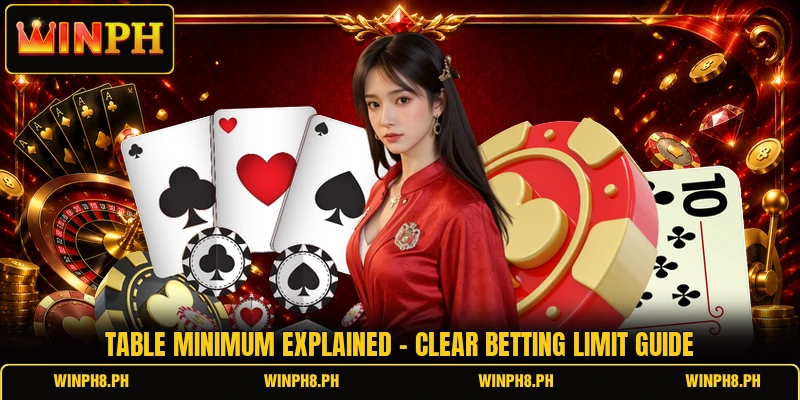 Table Minimum Explained - Clear Betting Limit Guide
